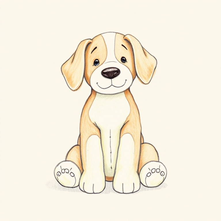Charming Chaucer Dog