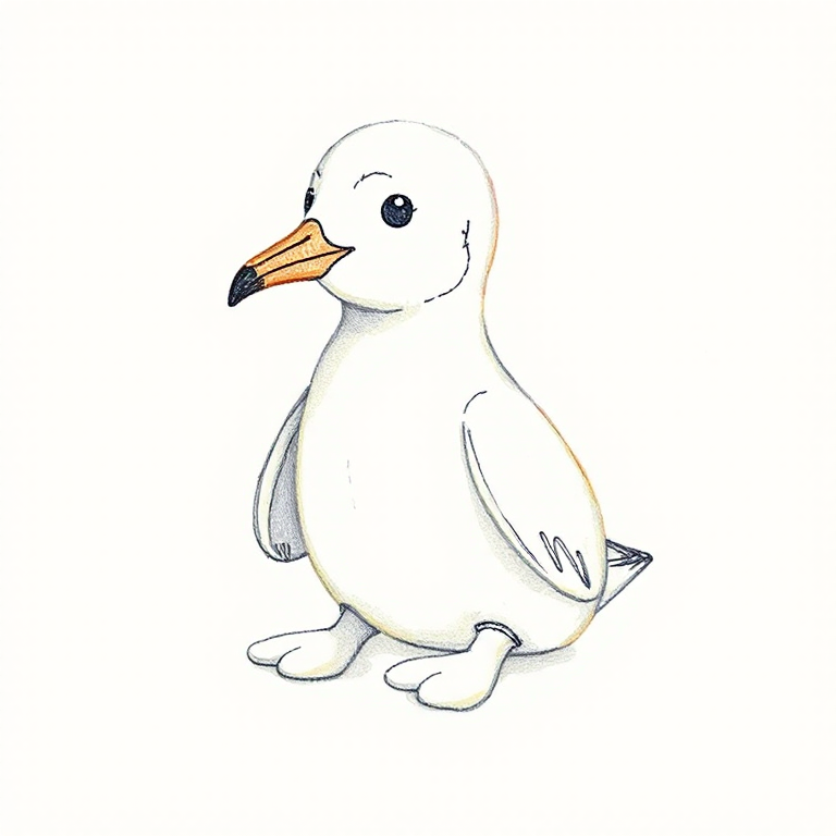 Chip Seagull (Bag Charm)