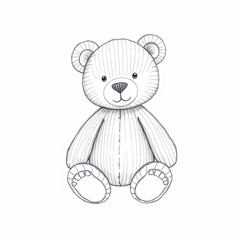 Cordy Roy Bear (Pink)