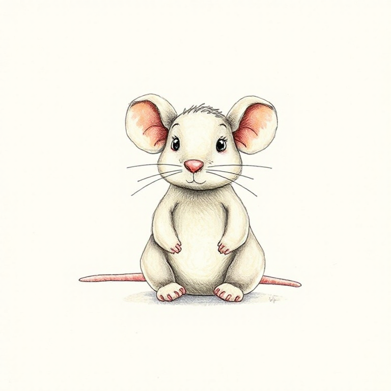 Dingly Dangly Mouse Key Ring