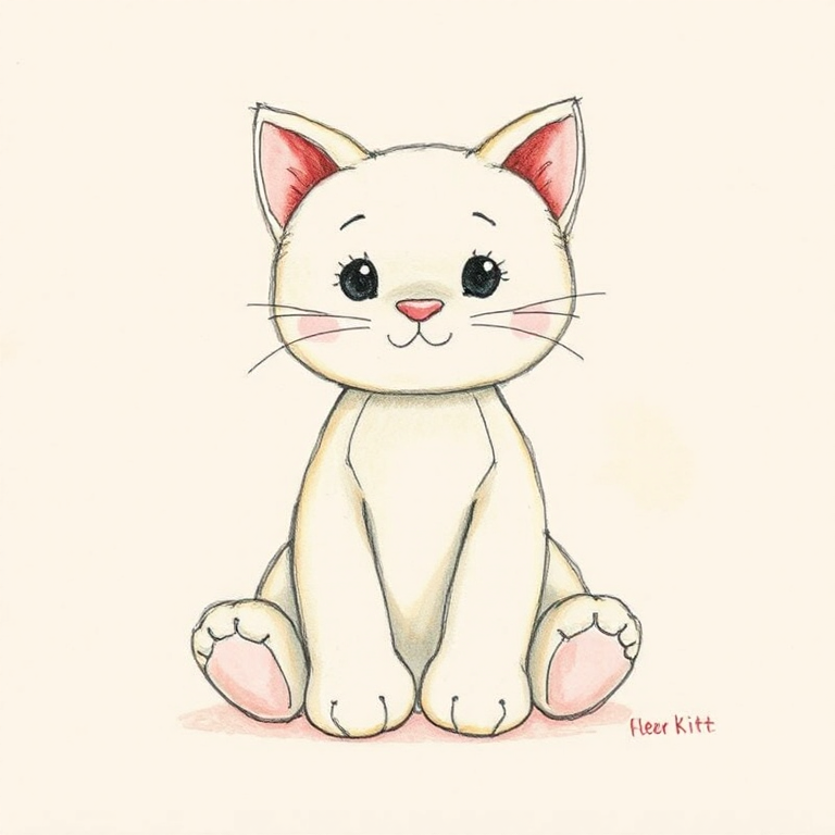 Floral Friends Fleur Kitty
