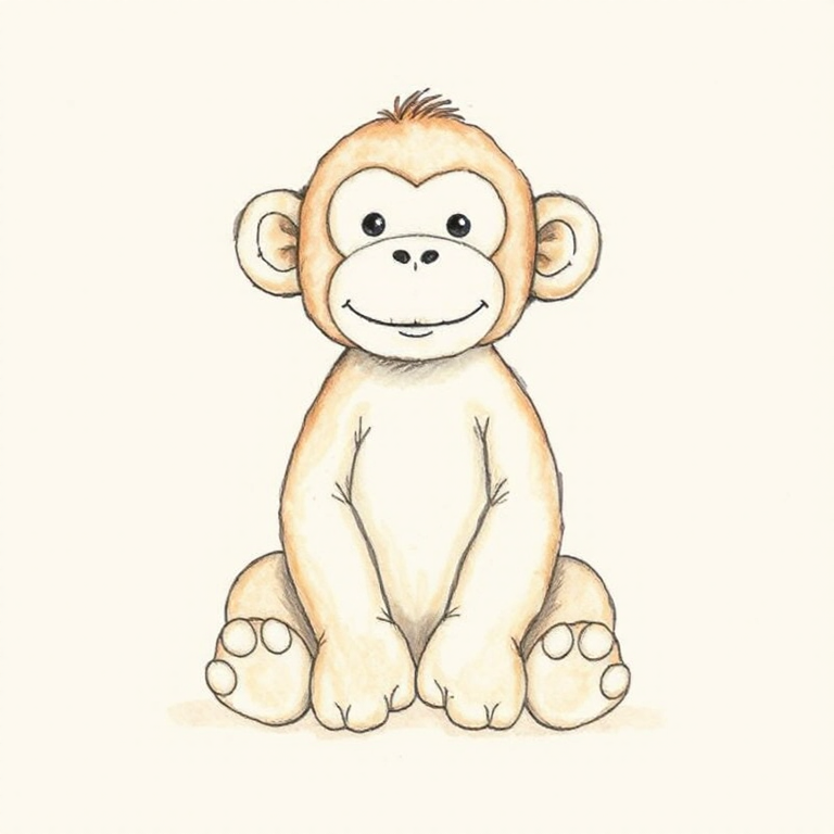 Fluffy Monkey