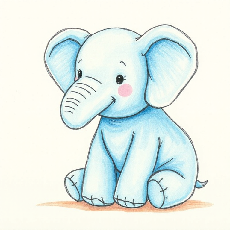 Fuddlewuddle Elephant (Large)