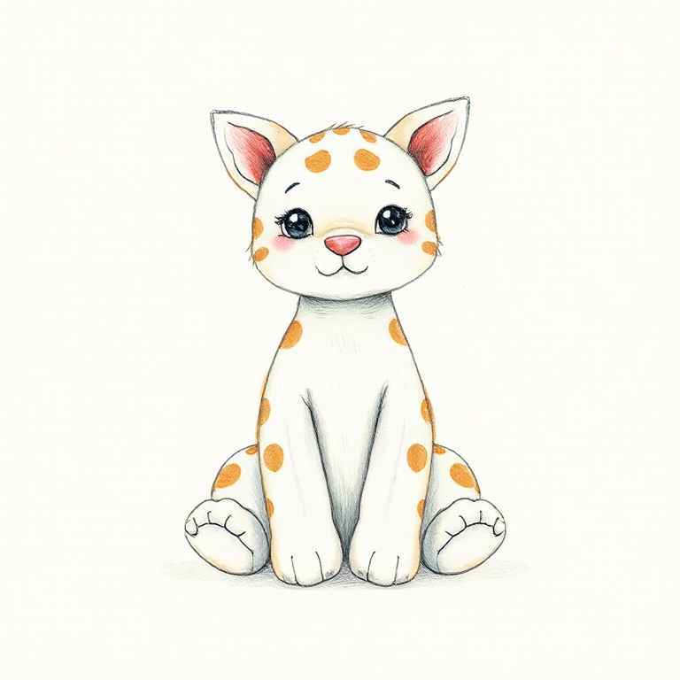 Kitten Hoopy Loopy Giraffe