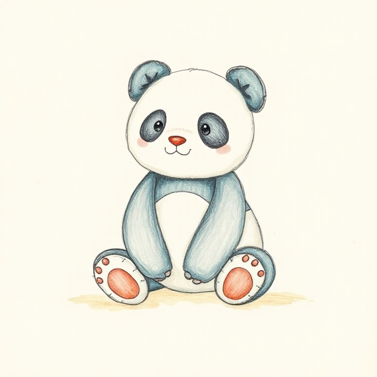 Mellow Mallow Panda (Large)