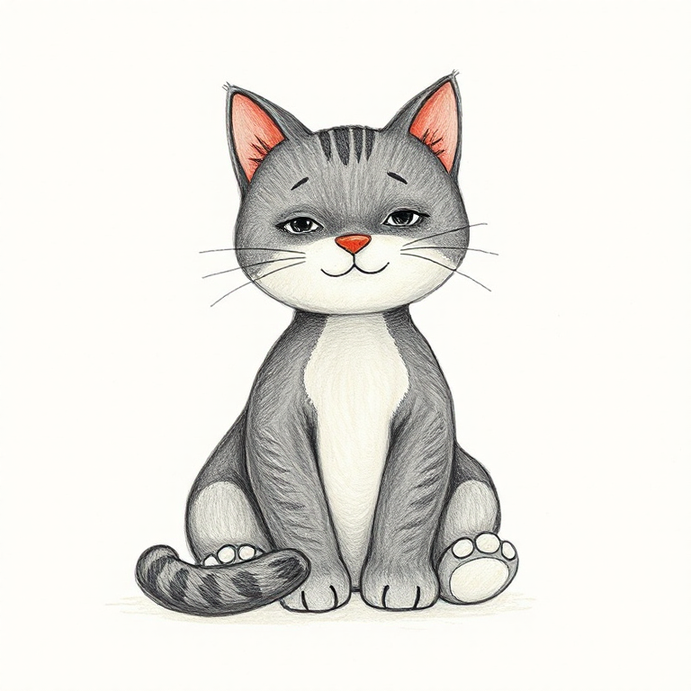 Mumbles Black Cat (Medium)