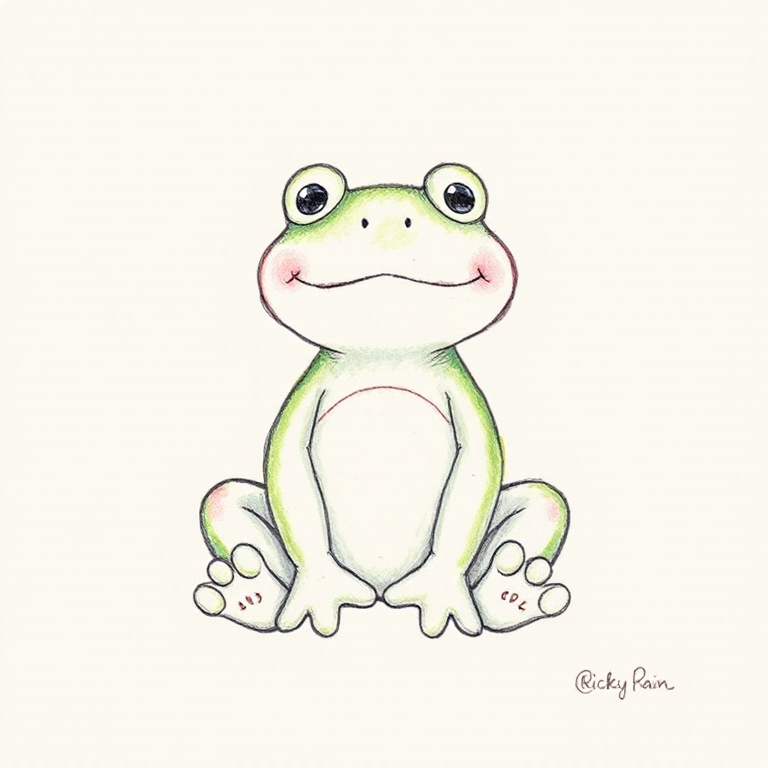 Ricky Rain Frog (Keyring)