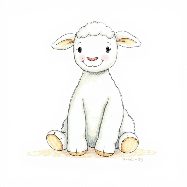 Rumpus Lamb Rattle