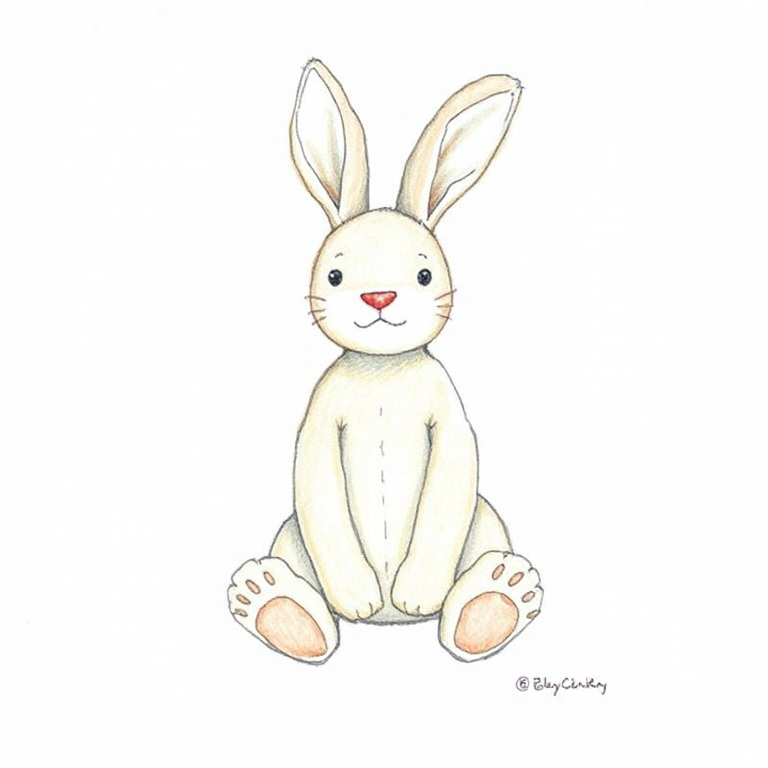 Smudge Bunny Jellycat X the White Company