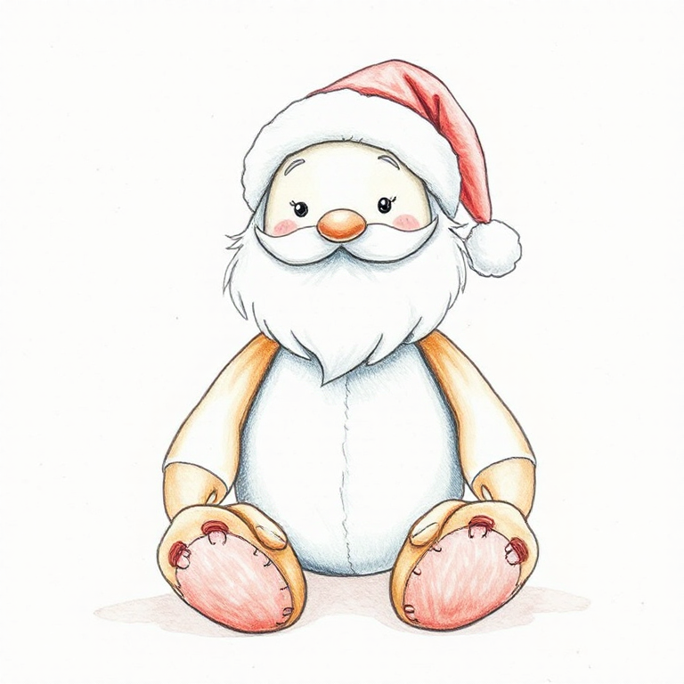 Snowflake Santa (Large)