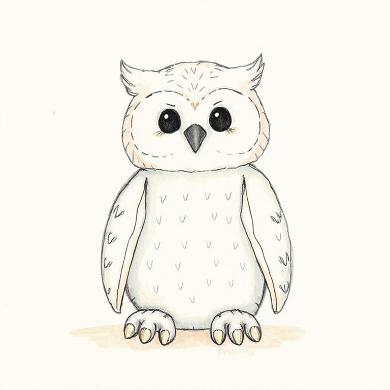 Snowy Owl (Medium)