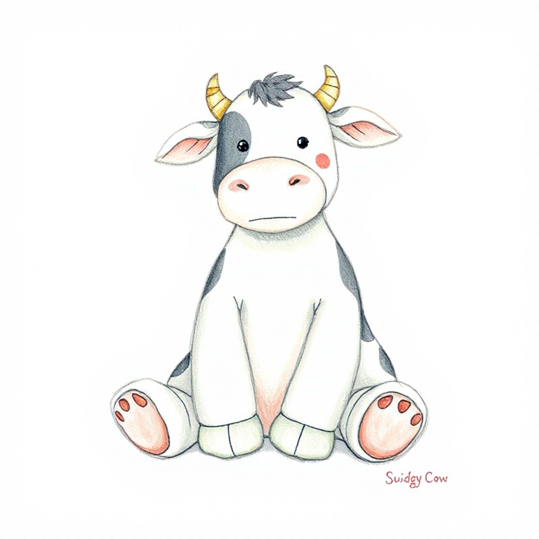 Squidgy Cow (Medium)