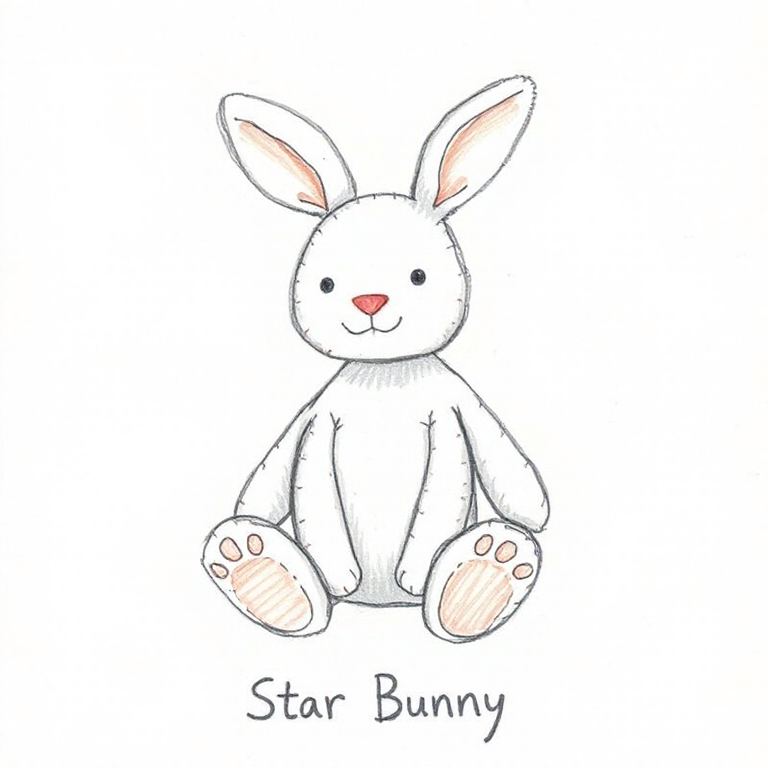 Star Bunny (Blue)