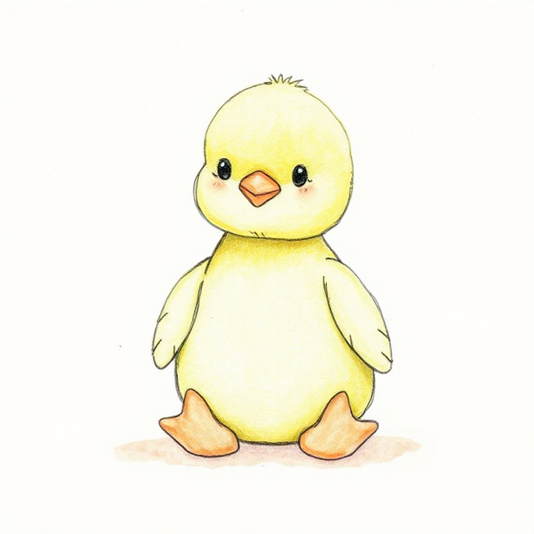 Yellow Fluffster Chick